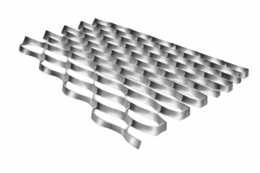 Просечно-вытяжной лист нержавеющий 3 ПВЛ-306