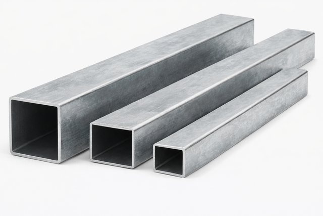 Трубы электросварные ЭСВ оцинкованные квадратные 15*0