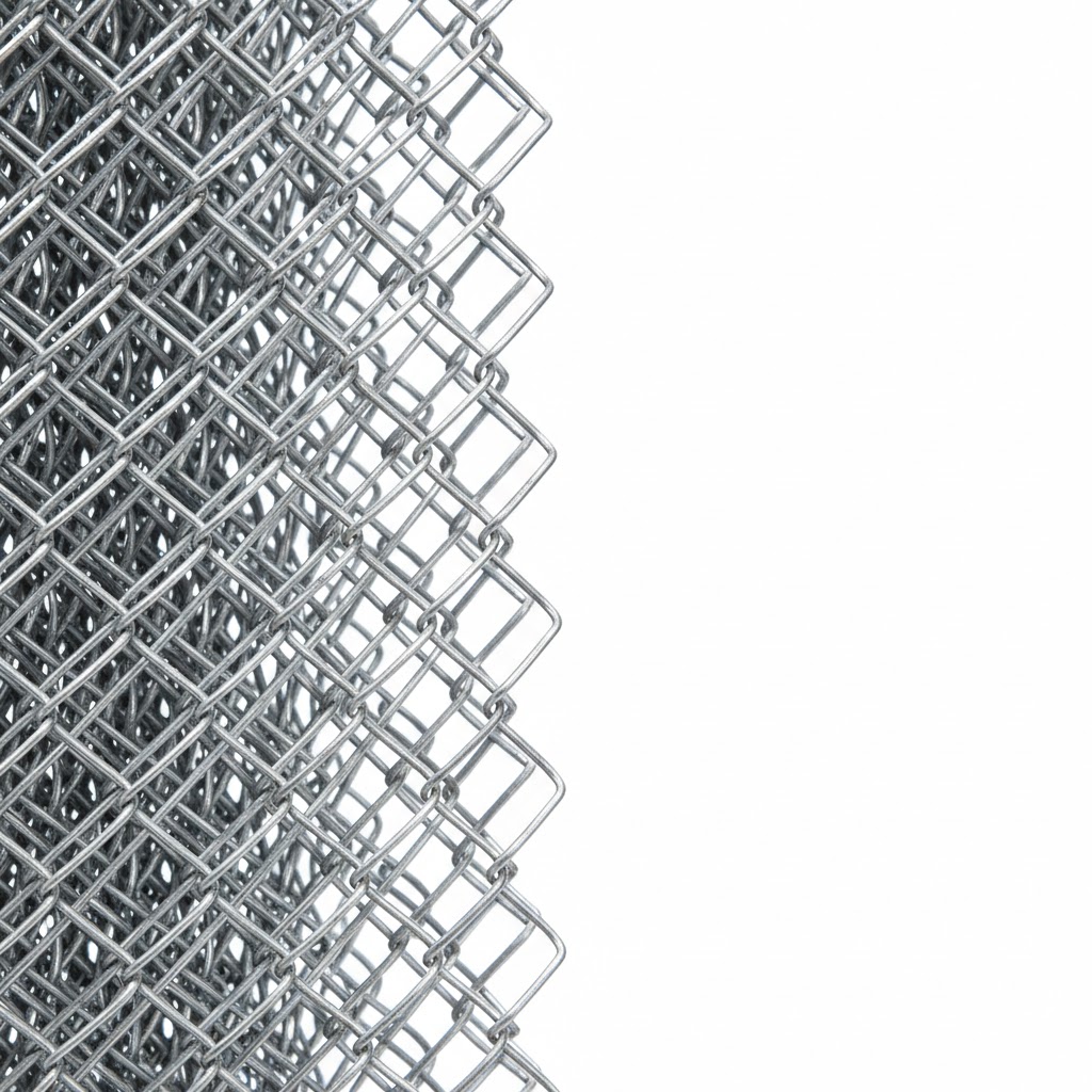 Сетка плетеная рабица без покрытия 10х10х1 мм, 1.0х10 м